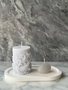 Aberto Design Glamour Candle 40ST - Conjunto de 3 Velas de Soya y Concreto